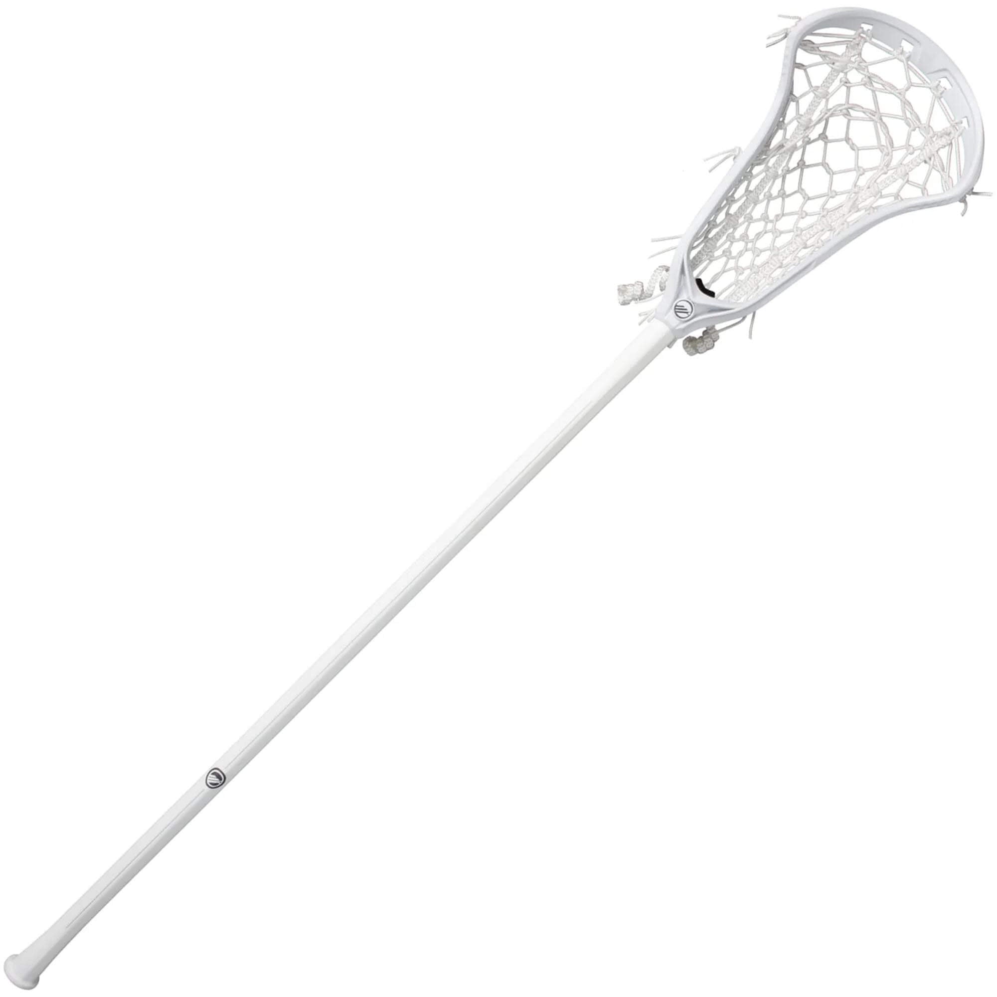 Maverik Sonar HEX Pocket Composite Complete Women's Lacrosse Stick - White | Top String Lacrosse