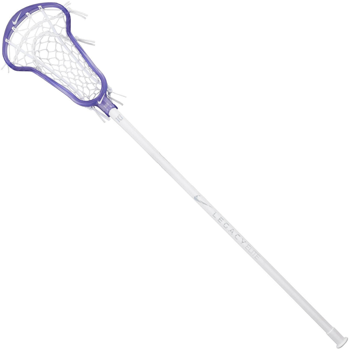 Nike Legacy Elite Atomic Purple 10 Degree Composite Complete Women's Lacrosse Stick | Top String Lacrosse