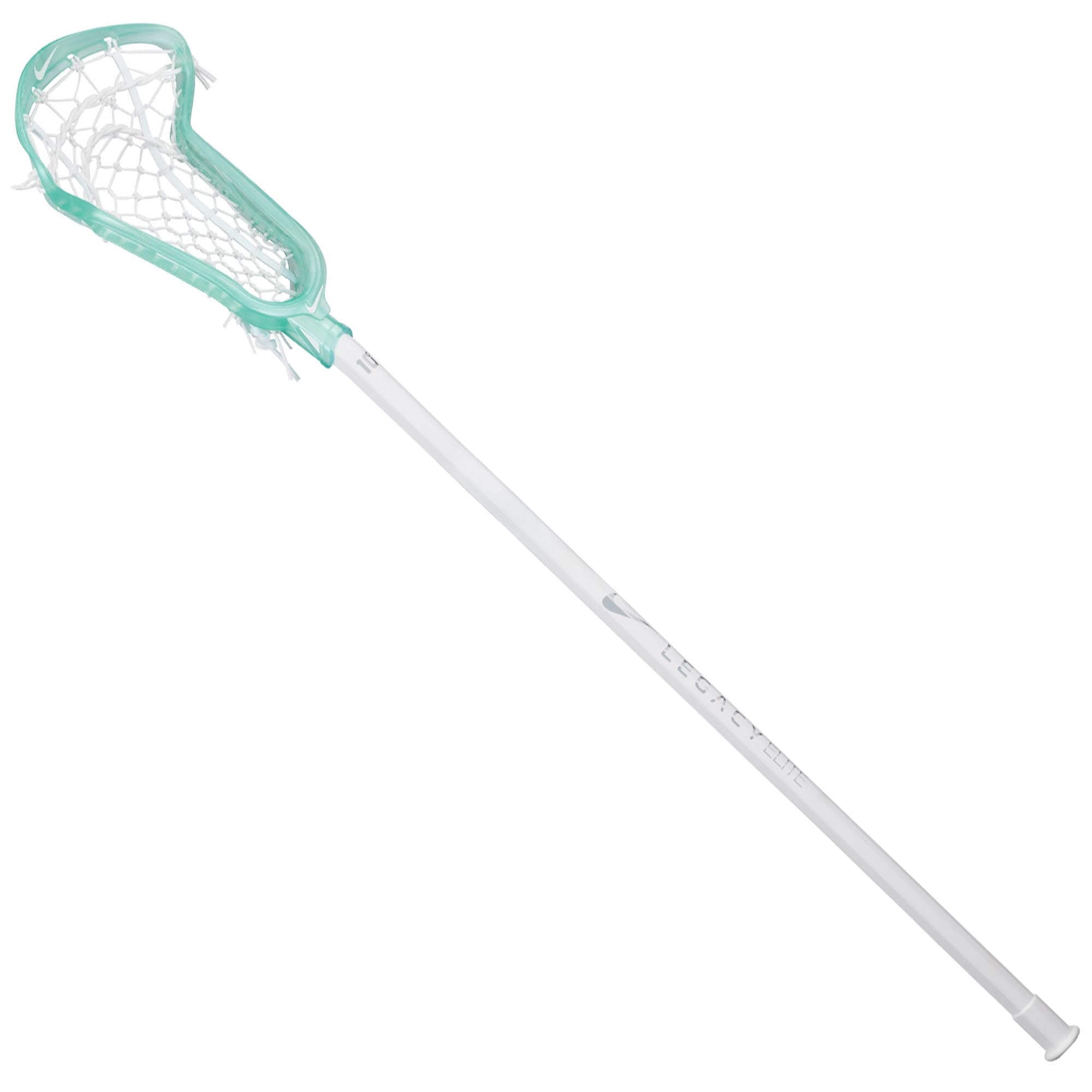 Nike Legacy Elite Mystic Teal 10 Degree Composite Complete Women's Lacrosse Stick | Top String Lacrosse