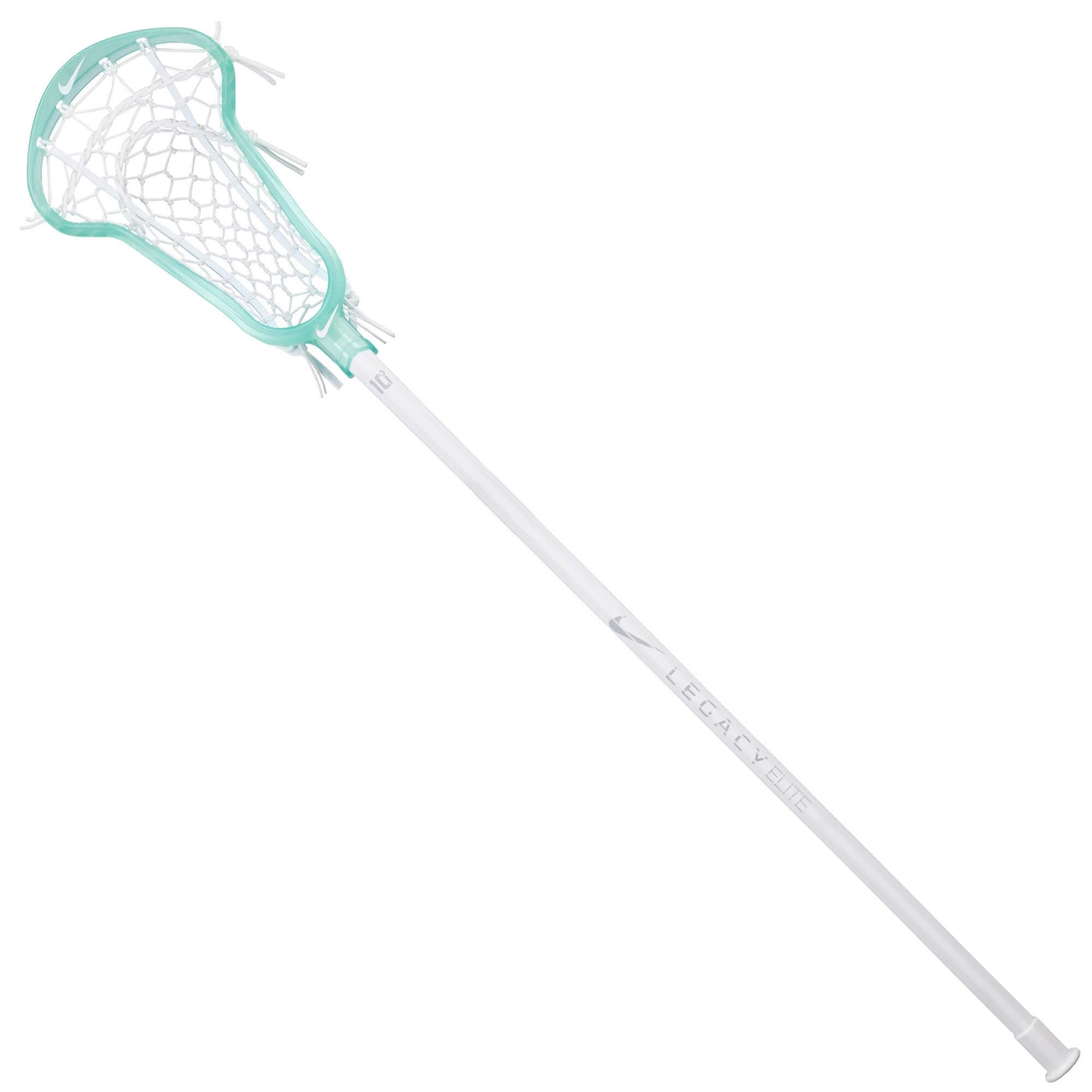 Nike Legacy Elite Mystic Teal 10 Degree Composite Complete Women's Lacrosse Stick | Top String Lacrosse