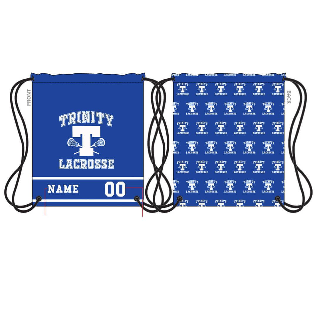 Trinity Custom Lacrosse Drawstring Bag