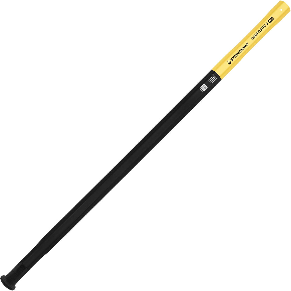 StringKing Composite 3 Pro Faceoff Lacrosse Shaft - black - 175  | Top String Lacrosse 