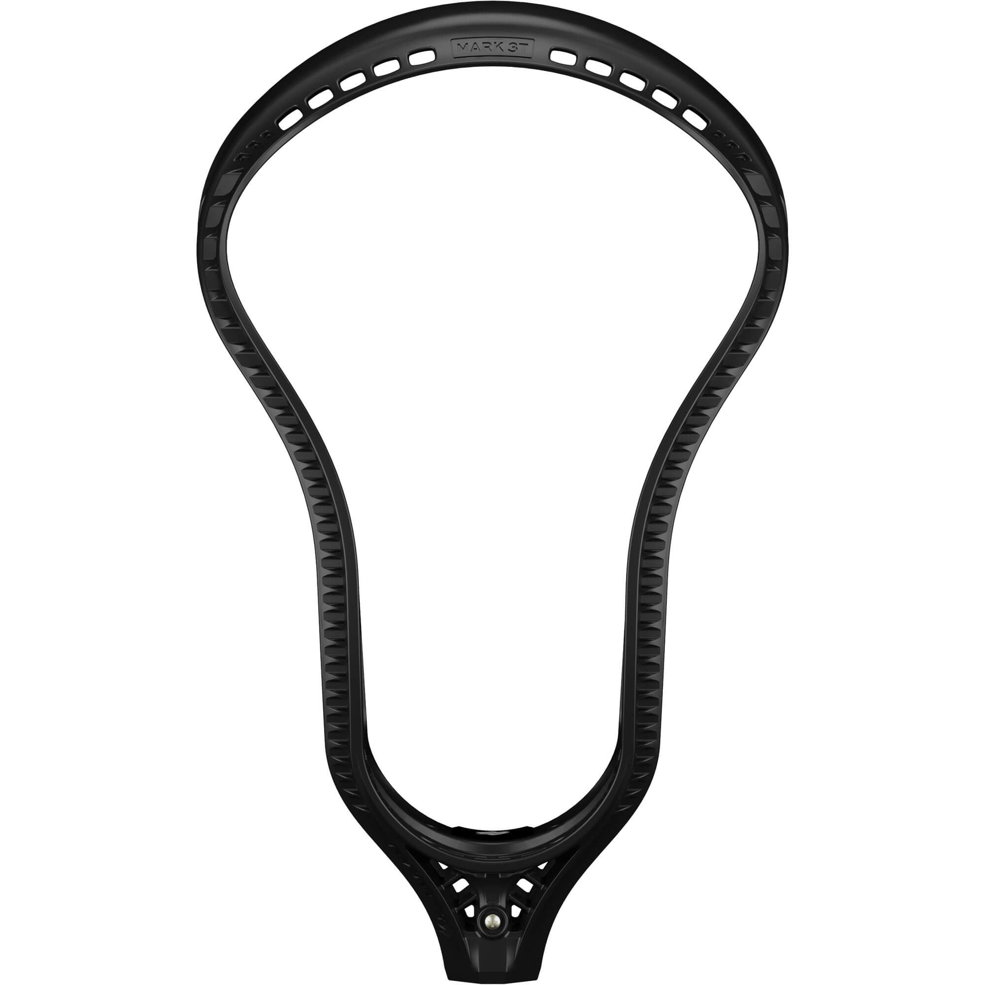 StringKing Mark 3T Lacrosse Head - Black | Top String Lacrosse