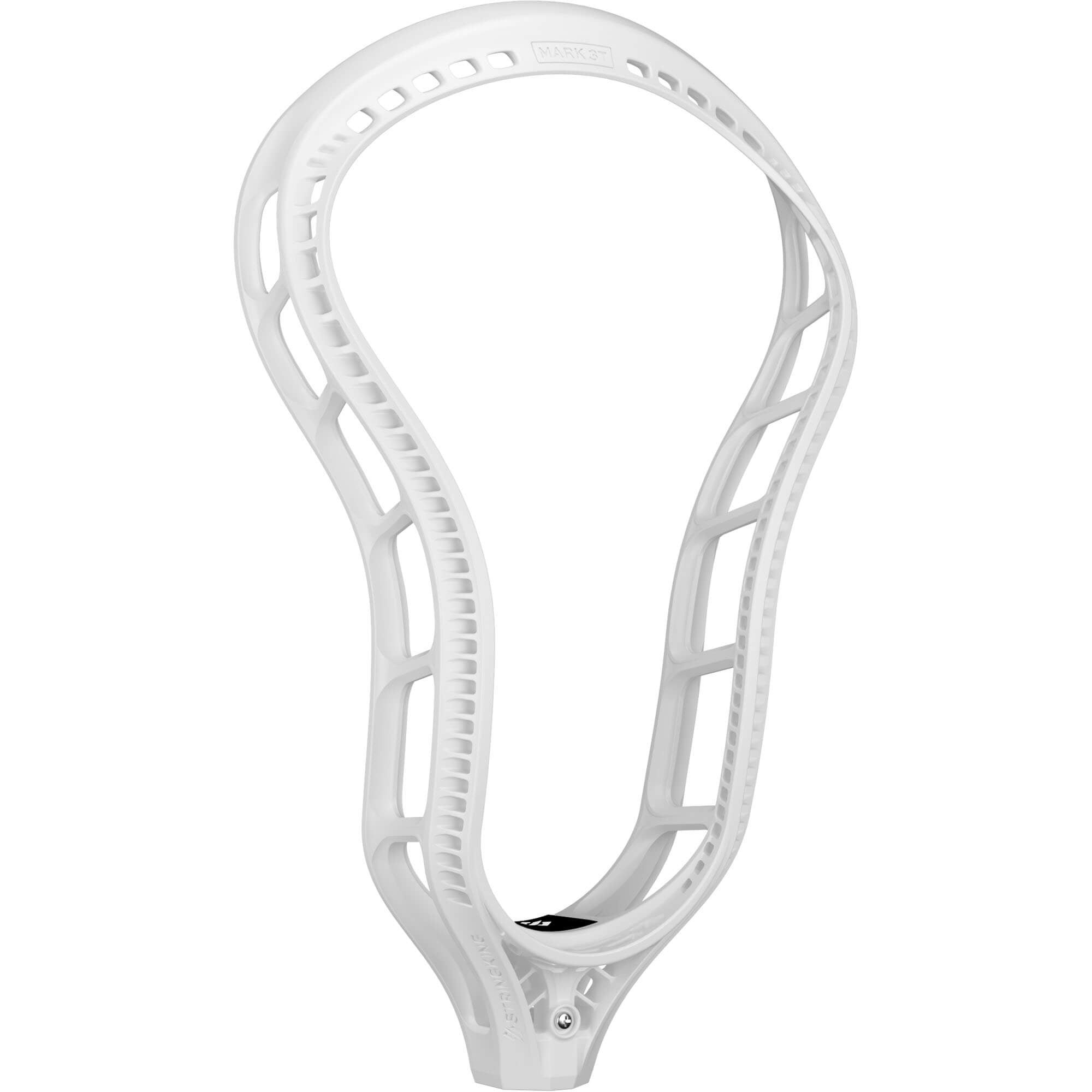 StringKing Mark 3T Lacrosse Head - White | Top String Lacrosse