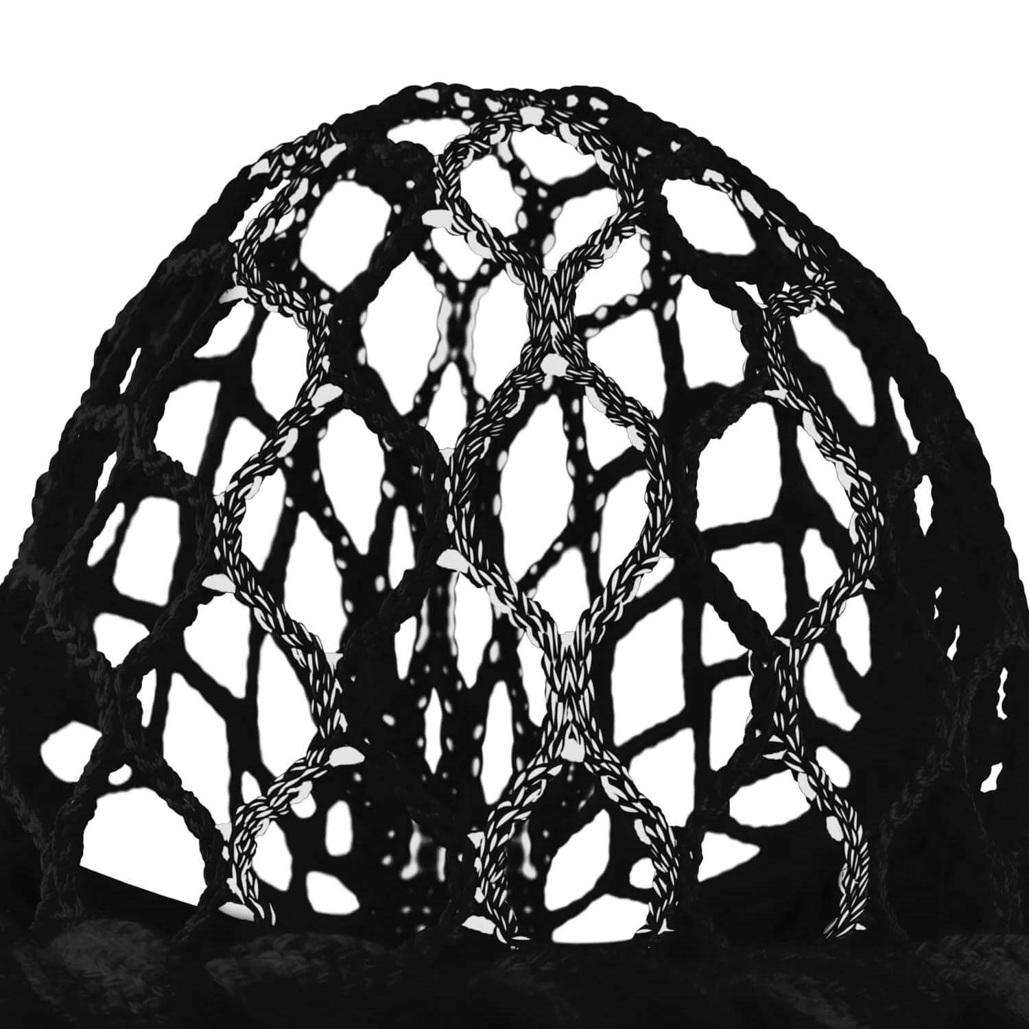 StringKing Type 5x Tracer Lacrosse Mesh - Black and White | Top String Lacrosse