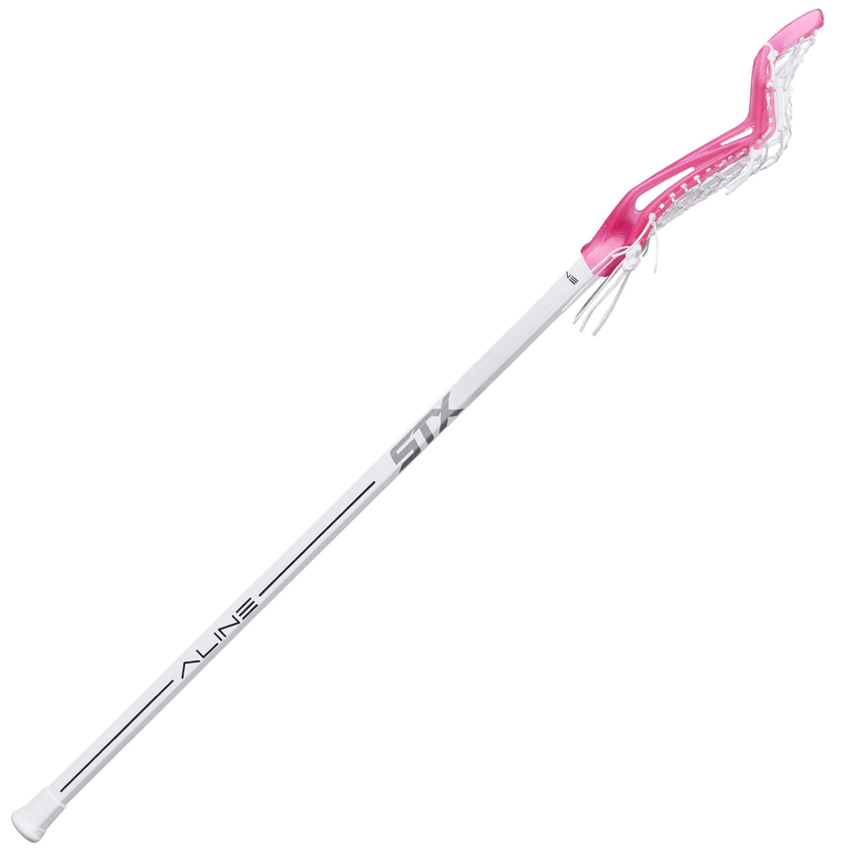 STX Aline LE Bubblegum Lock Pocket Composite Complete Women's Lacrosse Stick | Top String Lacrosse