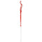 STX Aria Pro Lock Pocket - Red - Composite Complete Women's Lacrosse Stick | Top String Lacrosse