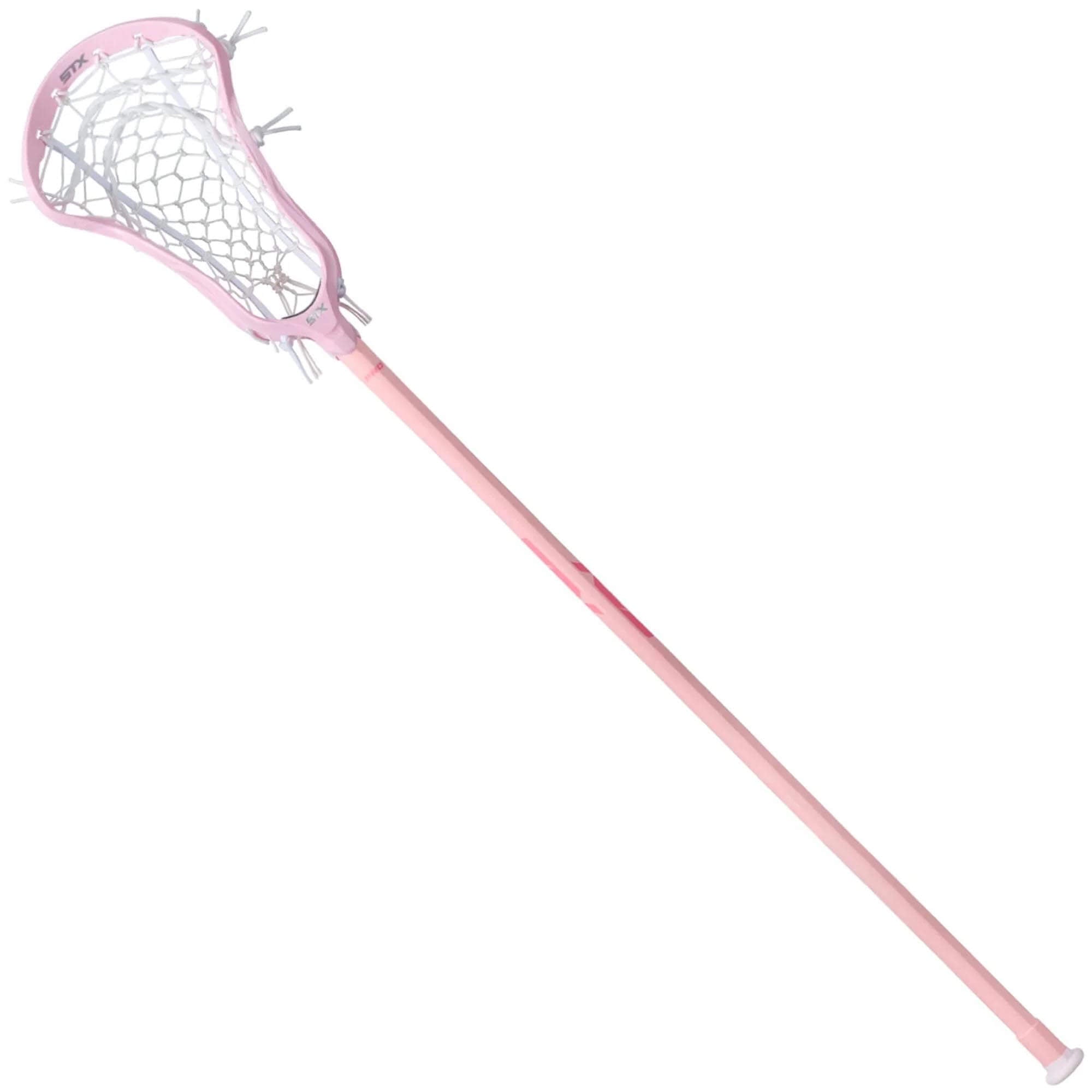 STX Aria Pro-M Pastel 10 Degree Composite Complete Women's Lacrosse Stick - Pink | Top String Lacrosse