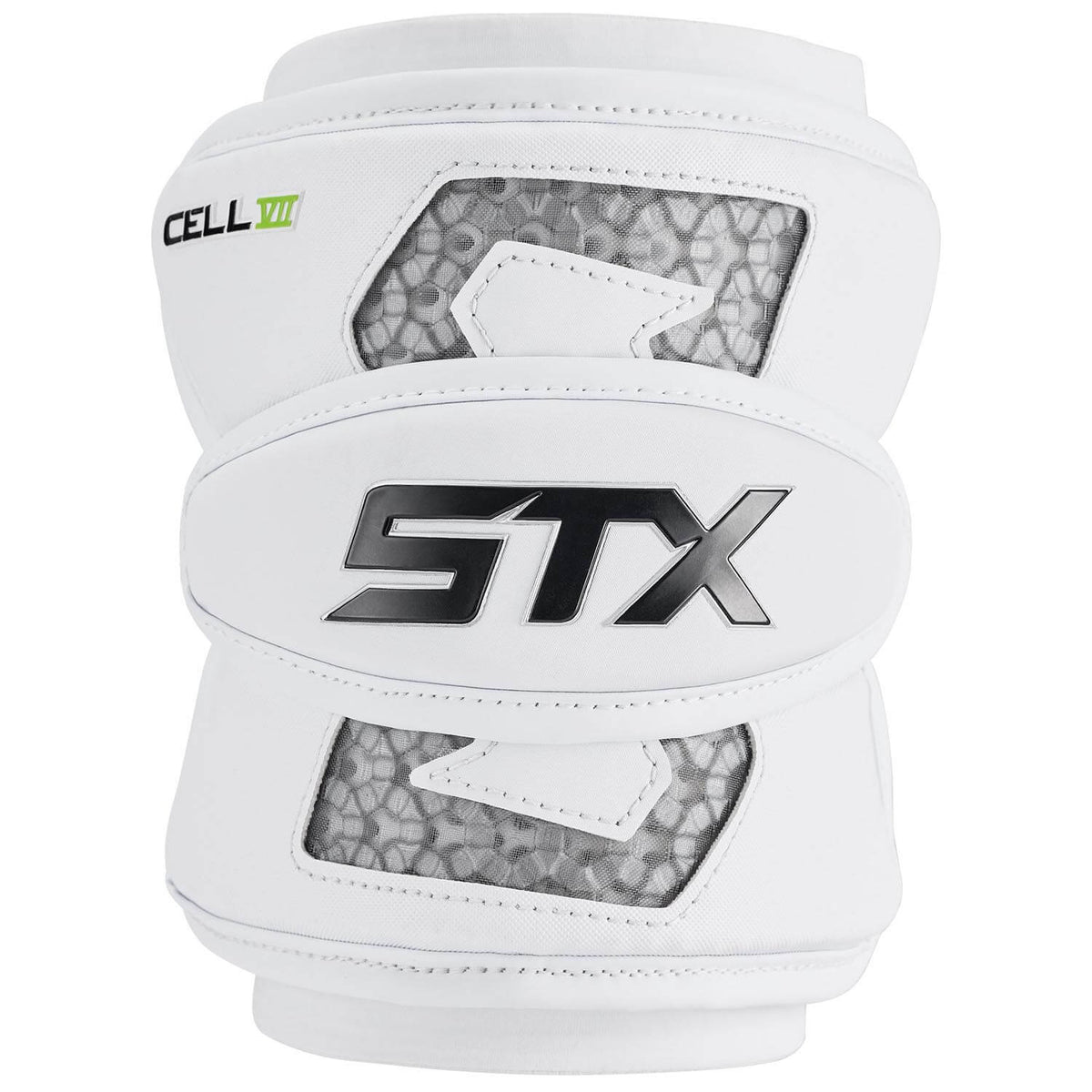 STX Cell VII Lacrosse Elbow Pads - white | Top String Lacrosse