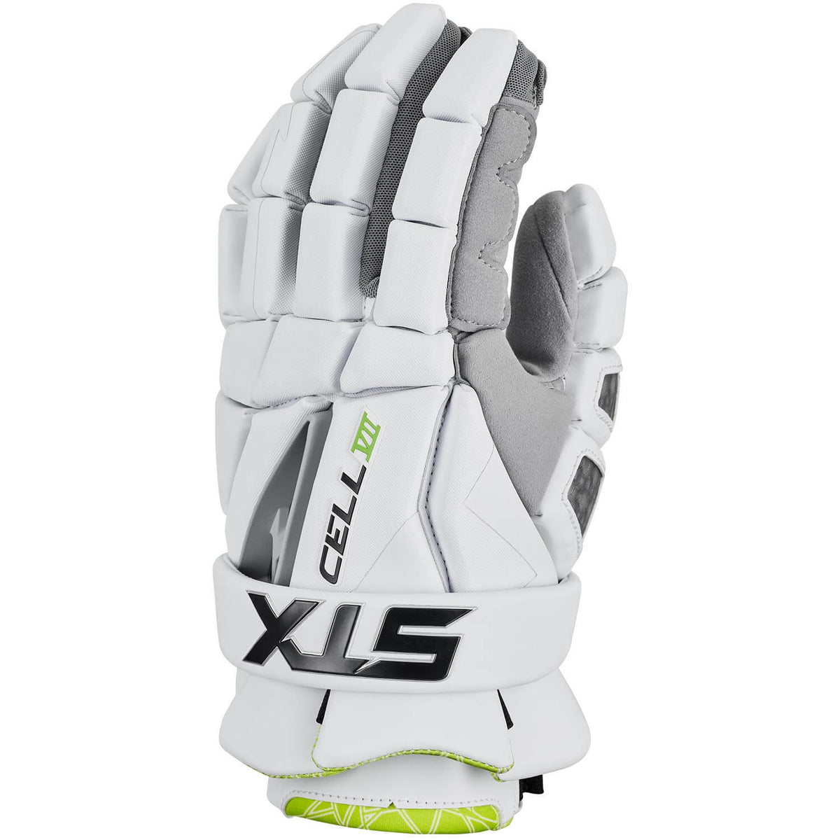 STX Cell VII Lacrosse Gloves - white | Top String Lacrosse