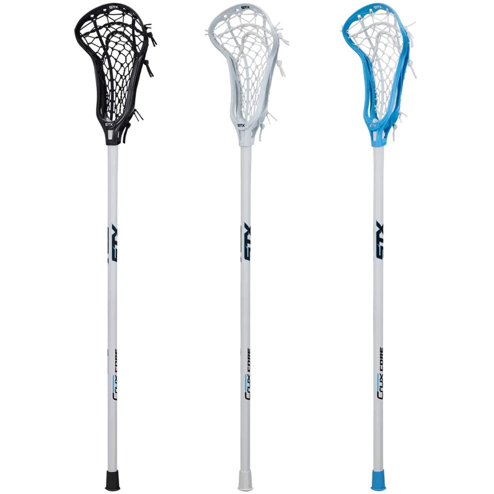 STX Crux Core Composite Complete Women's Lacrosse Stick | Top String Lacrosse