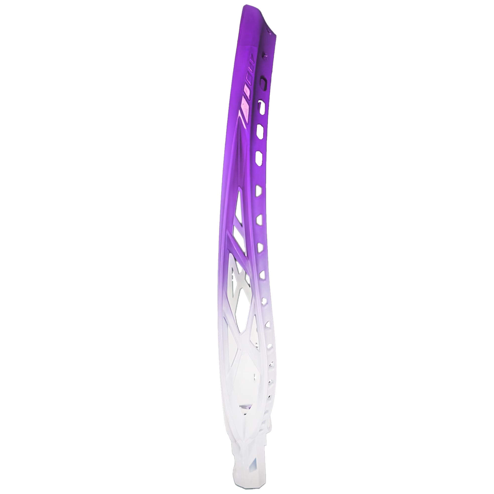 STX Eclipse 3 Dyed Goalie Lacrosse Head - Purple - White | Top String Lacrosse