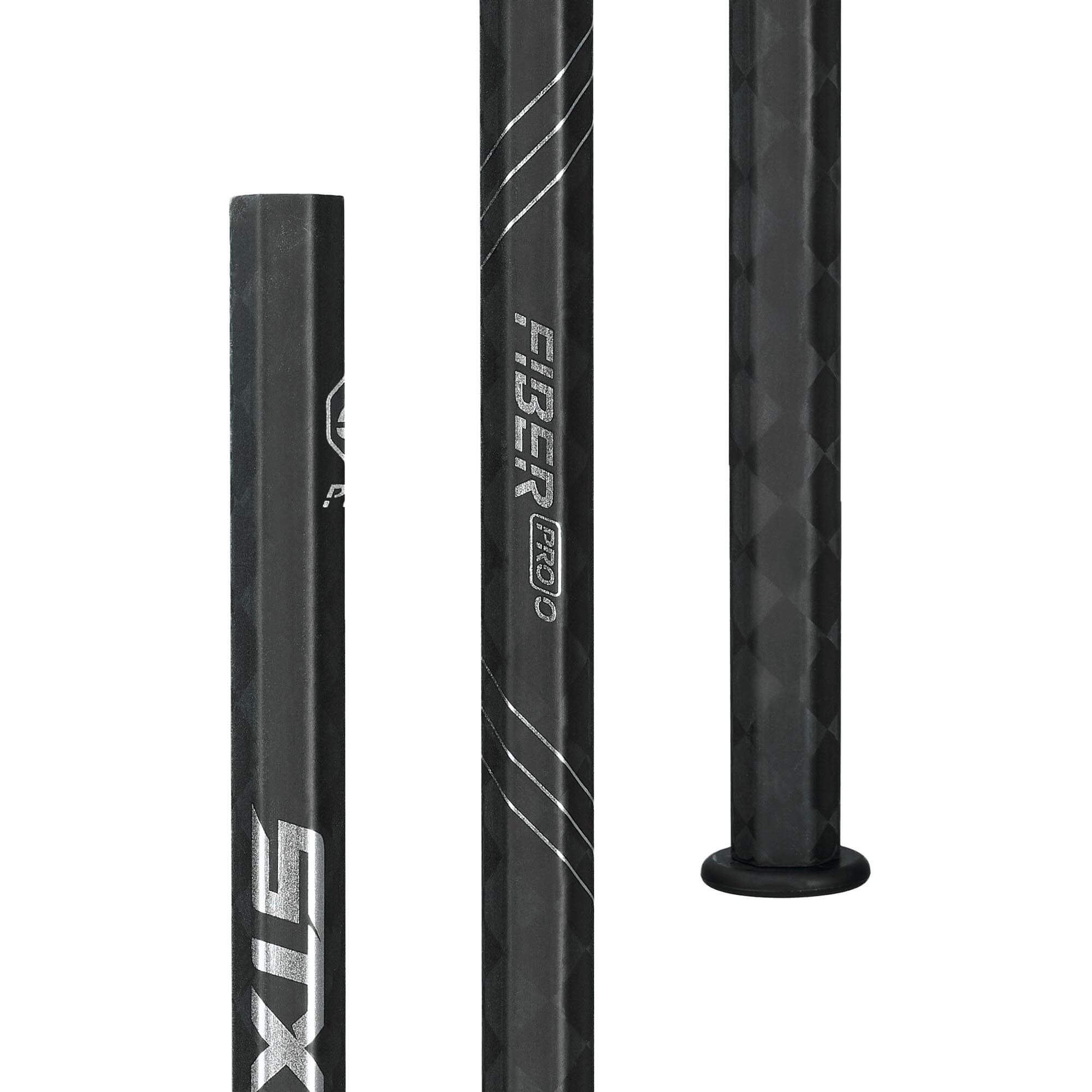 STX Fiber Pro O A/M Composite Men's Lacrosse Shaft - Black | Top String Lacrosse