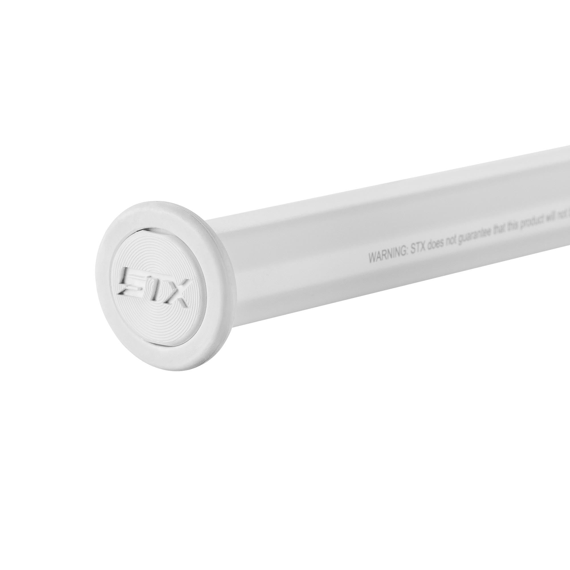 STX Fiber Pro O Defense Lacrosse Shaft - White | Top String Lacrosse