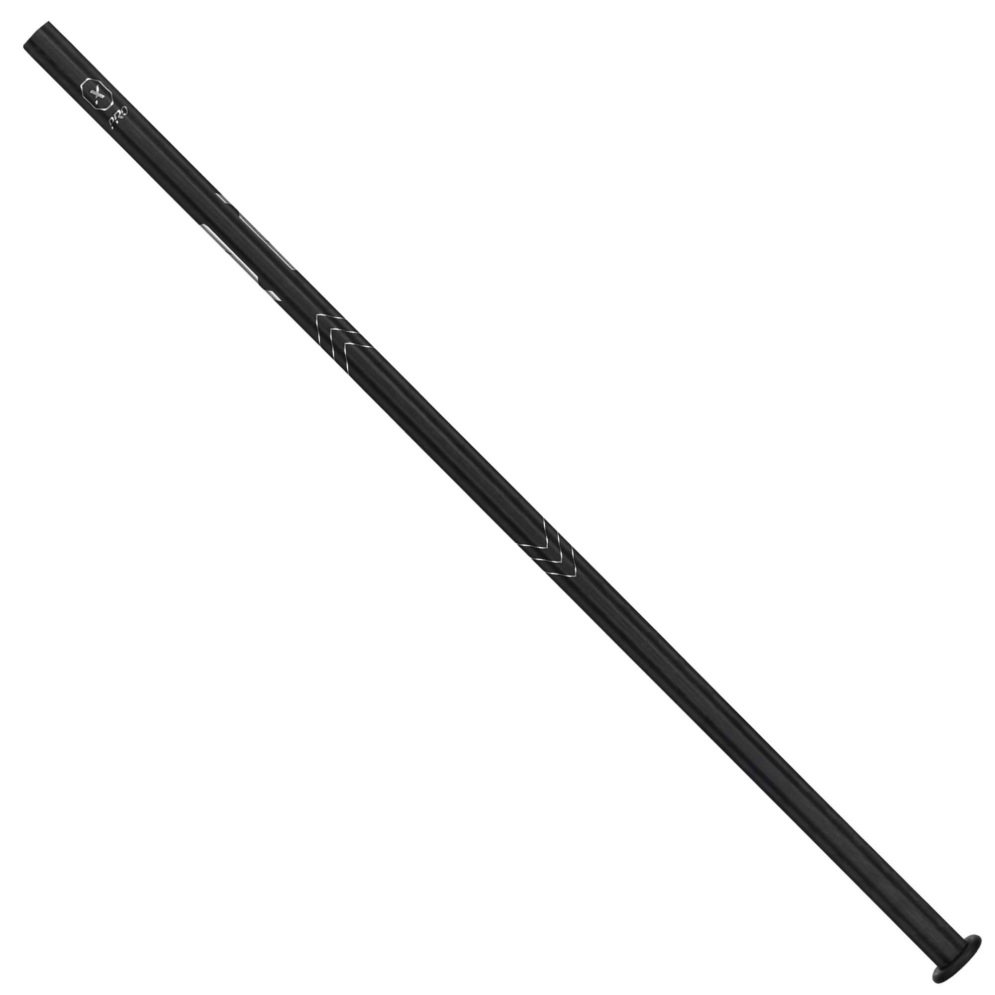 STX Fiber Pro X A/M Composite Men's Lacrosse Shaft - Black | Top String Lacrosse