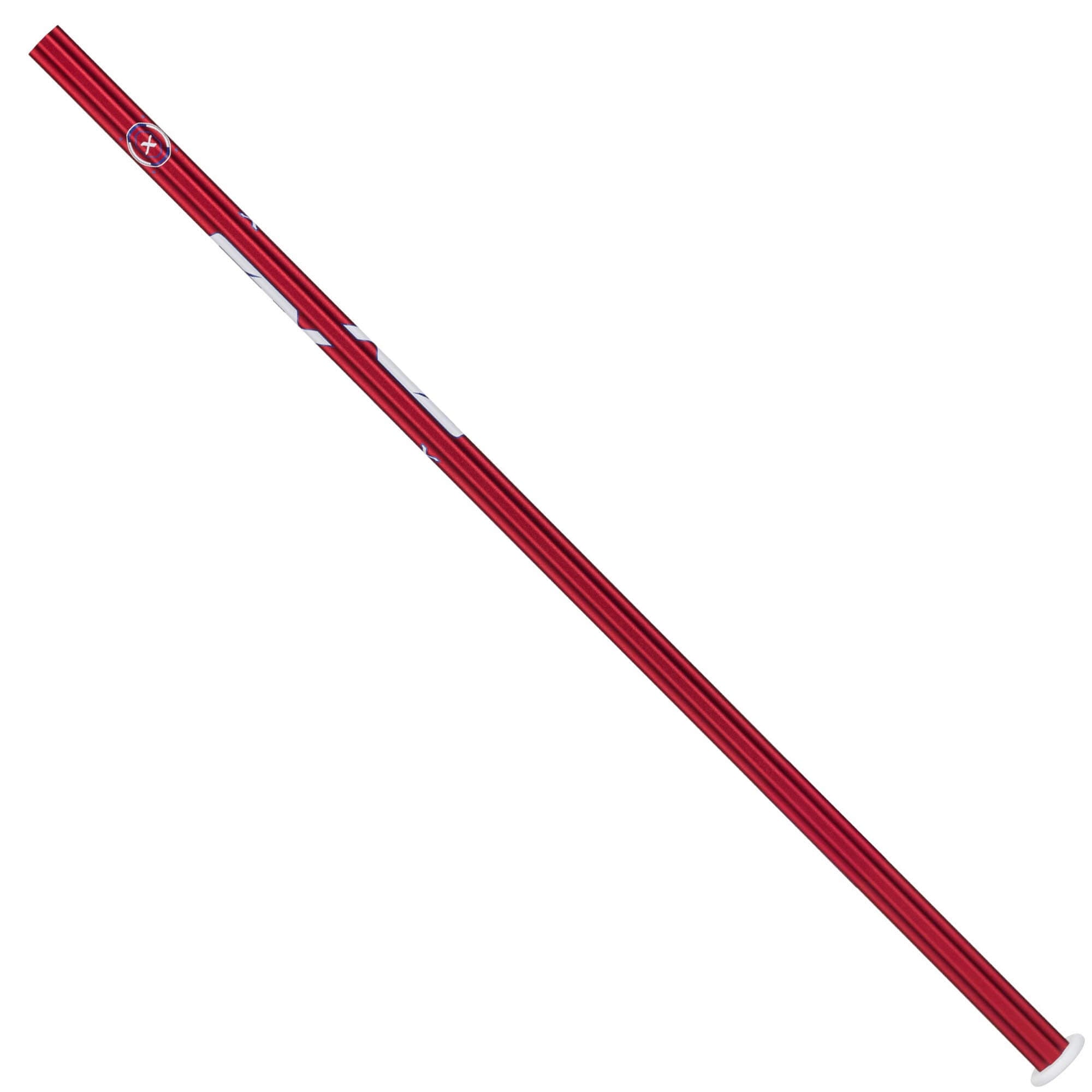 STX Sc-Ti X USA Red LE Attack Lacrosse Shaft | Top String Lacrosse