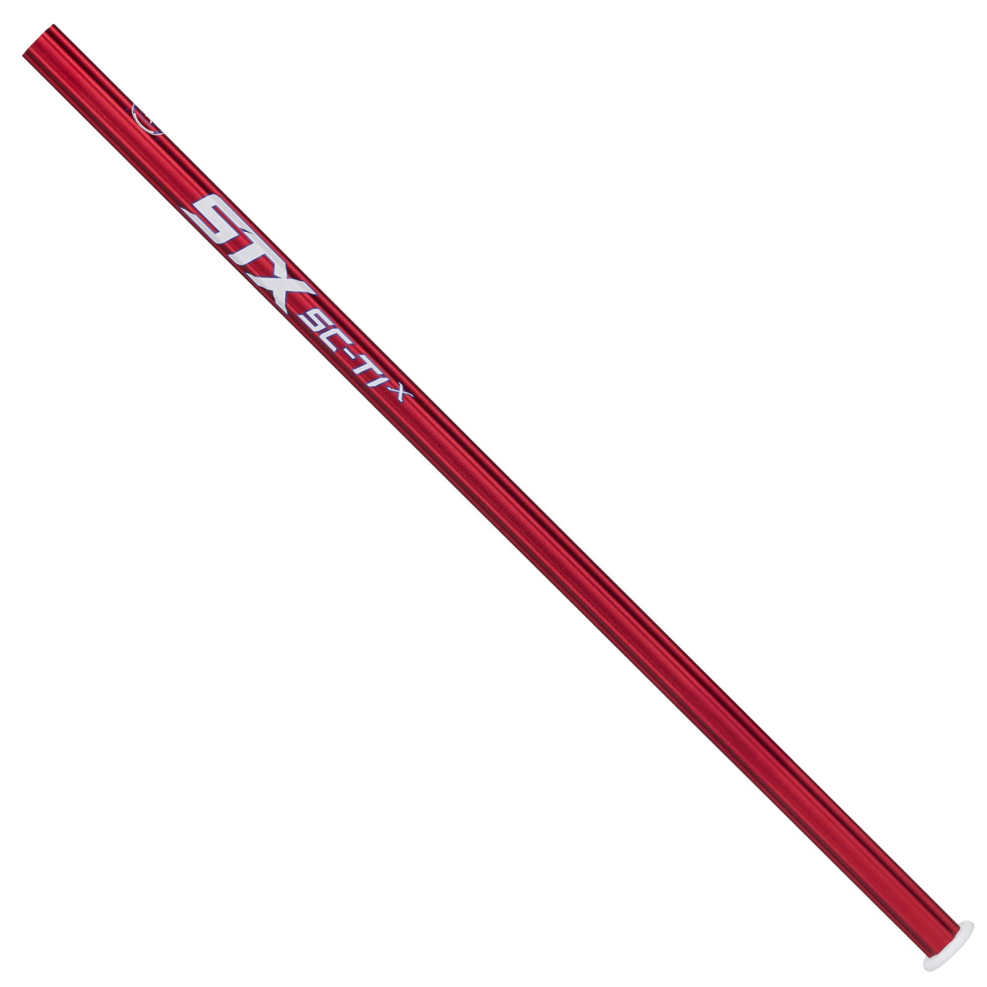 STX Sc-Ti X USA Red LE Attack Lacrosse Shaft | Top String Lacrosse