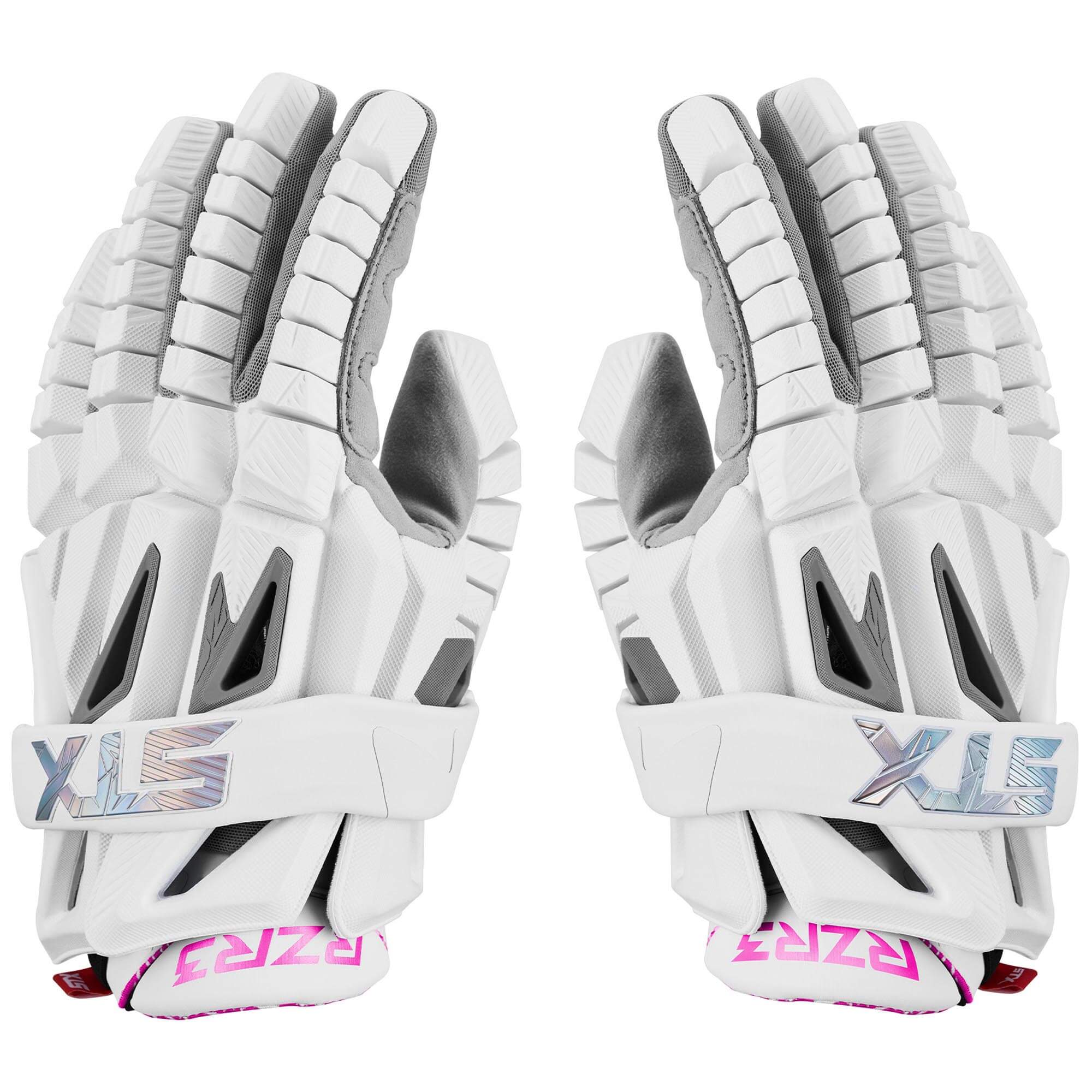STX RZR3 Lacrosse Gloves | Top String Lacrosse