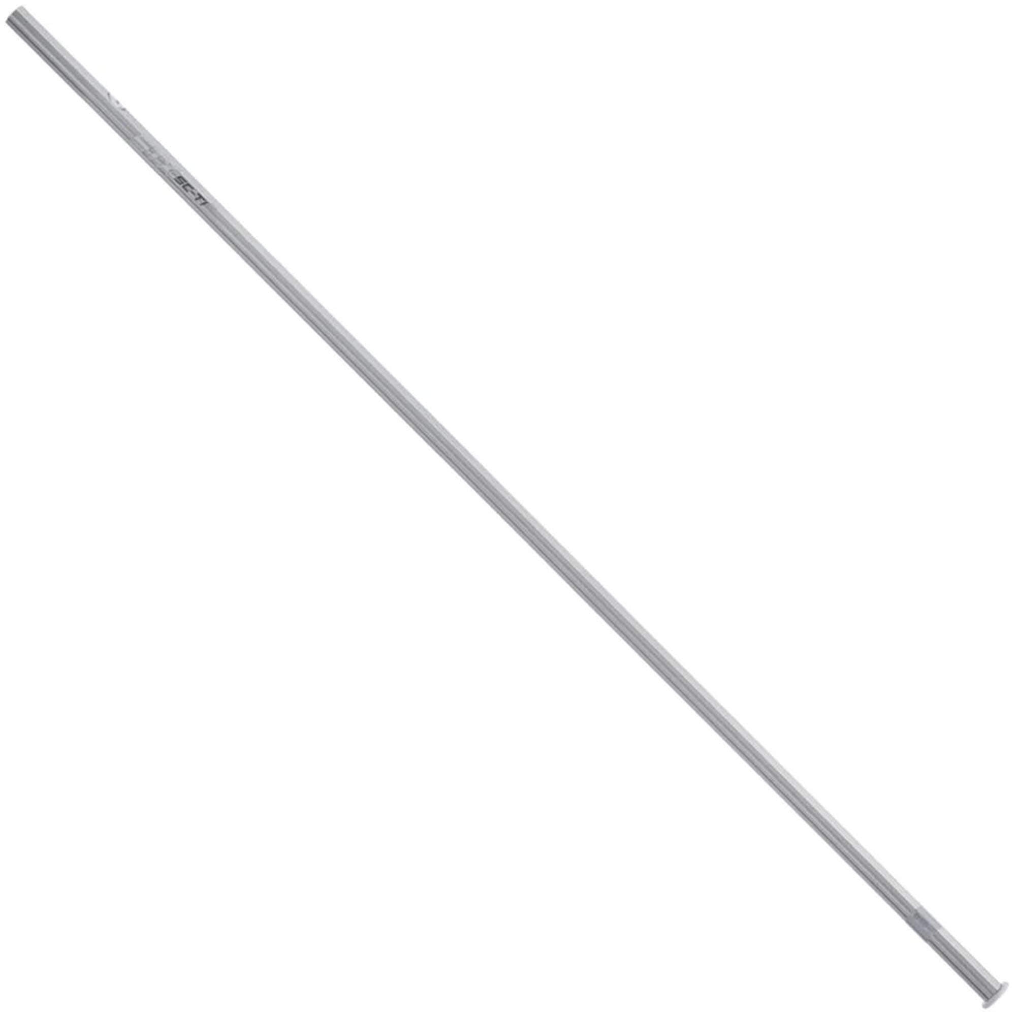 STX Sc-Ti S Defense Lacrosse Shaft - Platinum| Top String Lacrosse