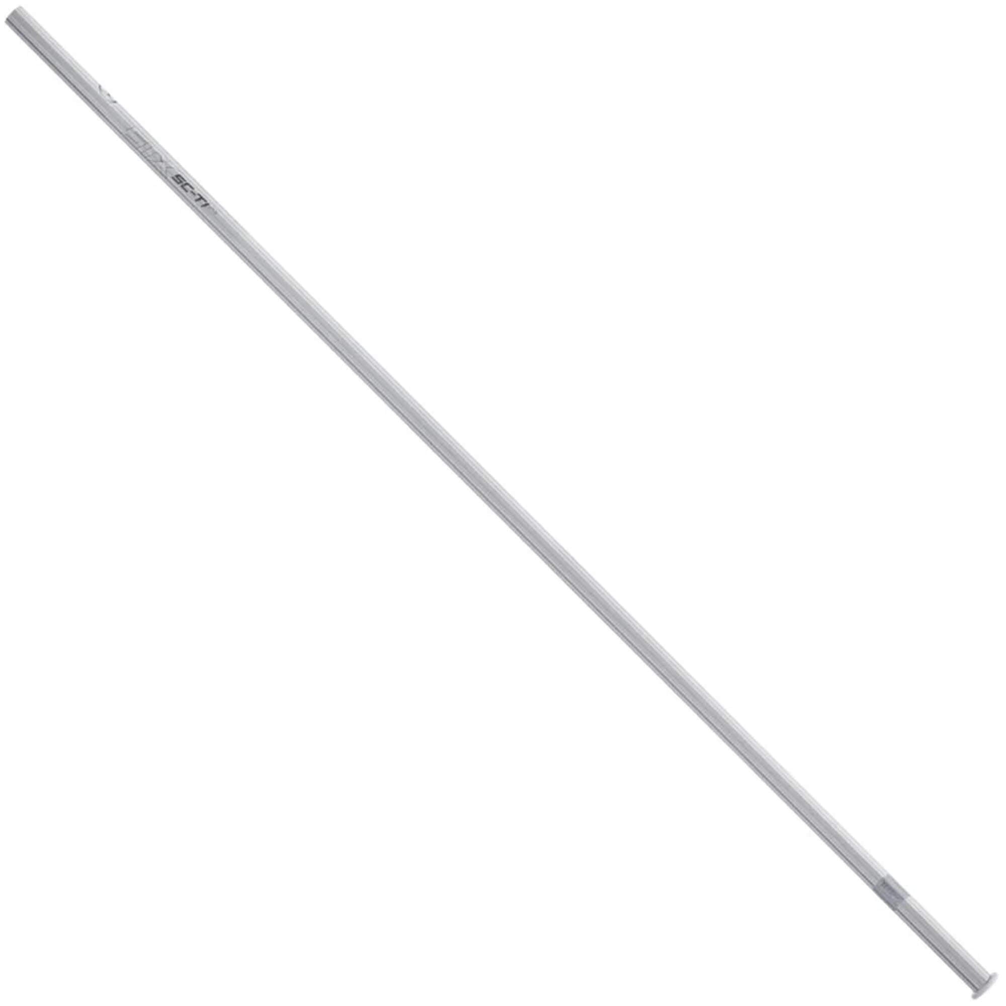 STX Sc-Ti X Defense Lacrosse Shaft - Platinum  | Top String Lacrosse