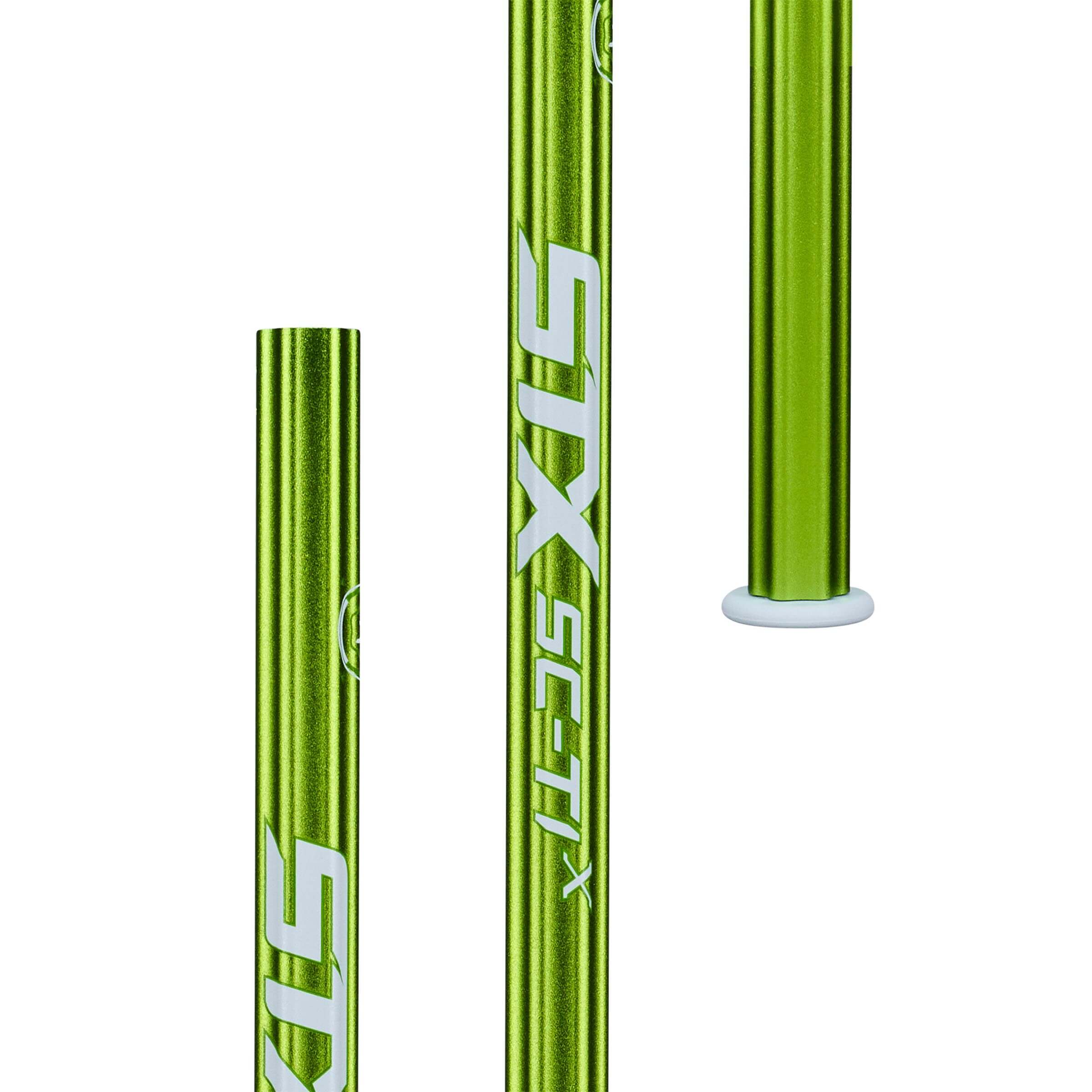 STX Sc-Ti X Green Attack Lacrosse Shaft | Top String Lacrosse
