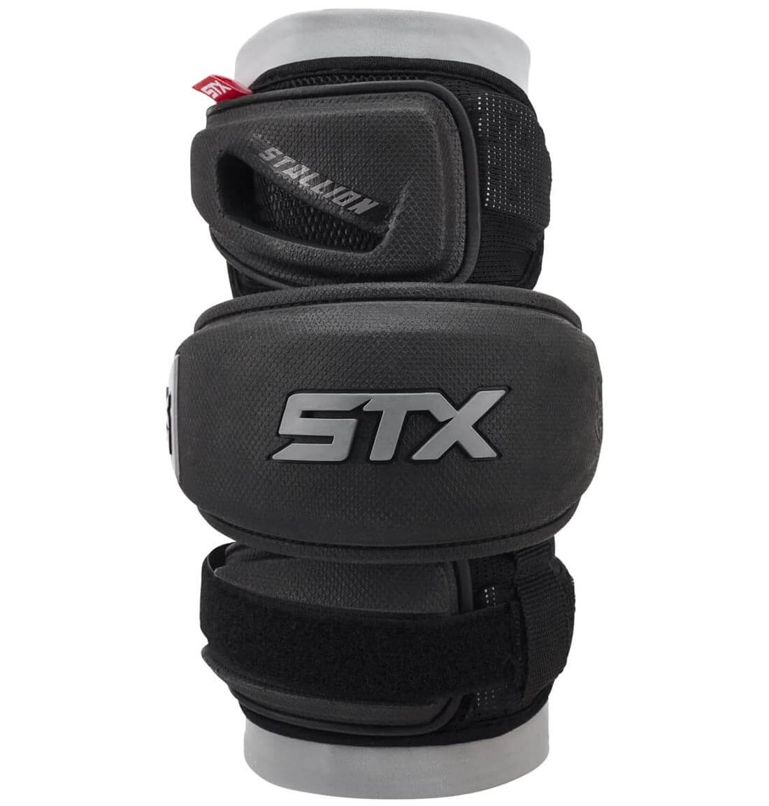 STX Stallion 1K Lacrosse Arm Pads - Black | Top String Lacrosse