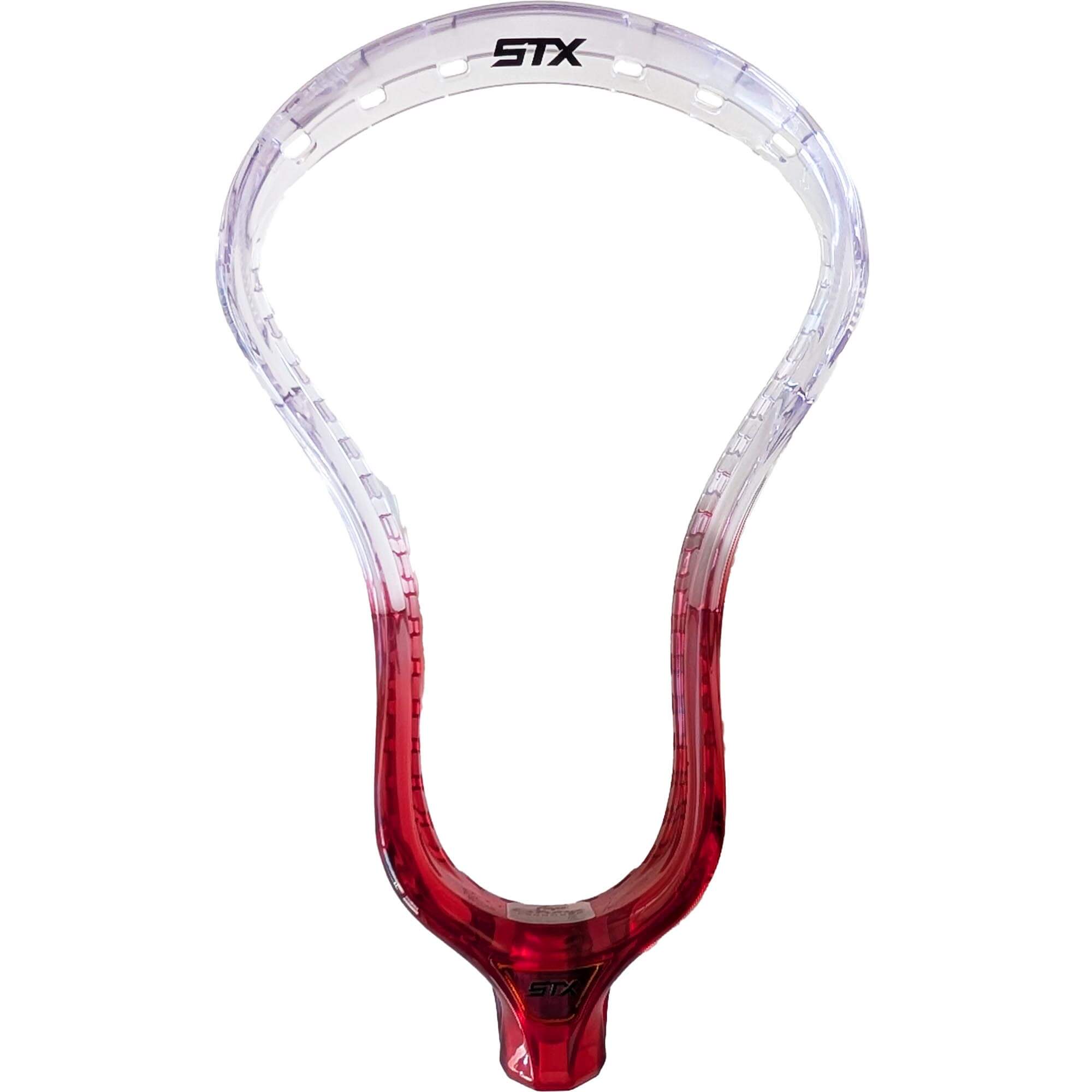 STX Stallion Prism Dyed Lacrosse Head - Red Fade | Top String Lacrosse