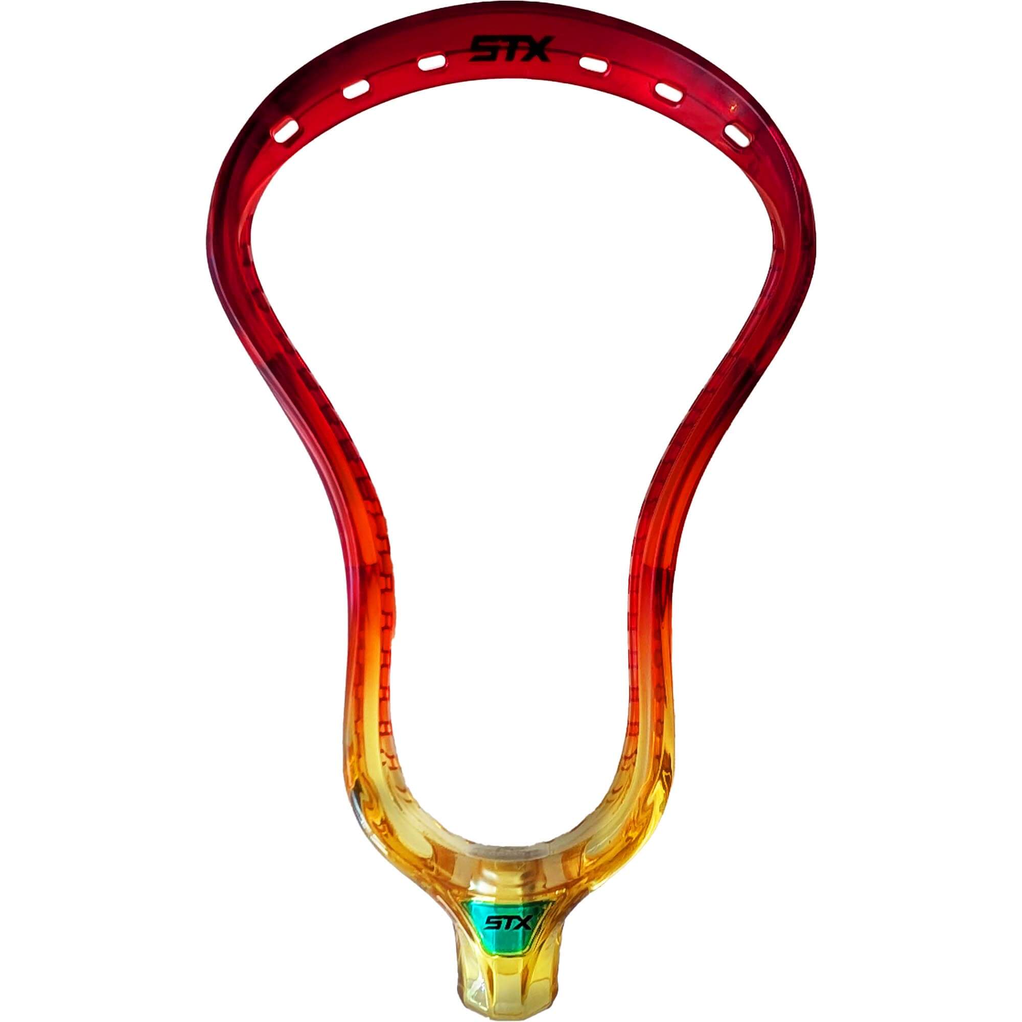 STX Stallion Prism Dyed Lacrosse Head - Fire | Top String Lacrosse