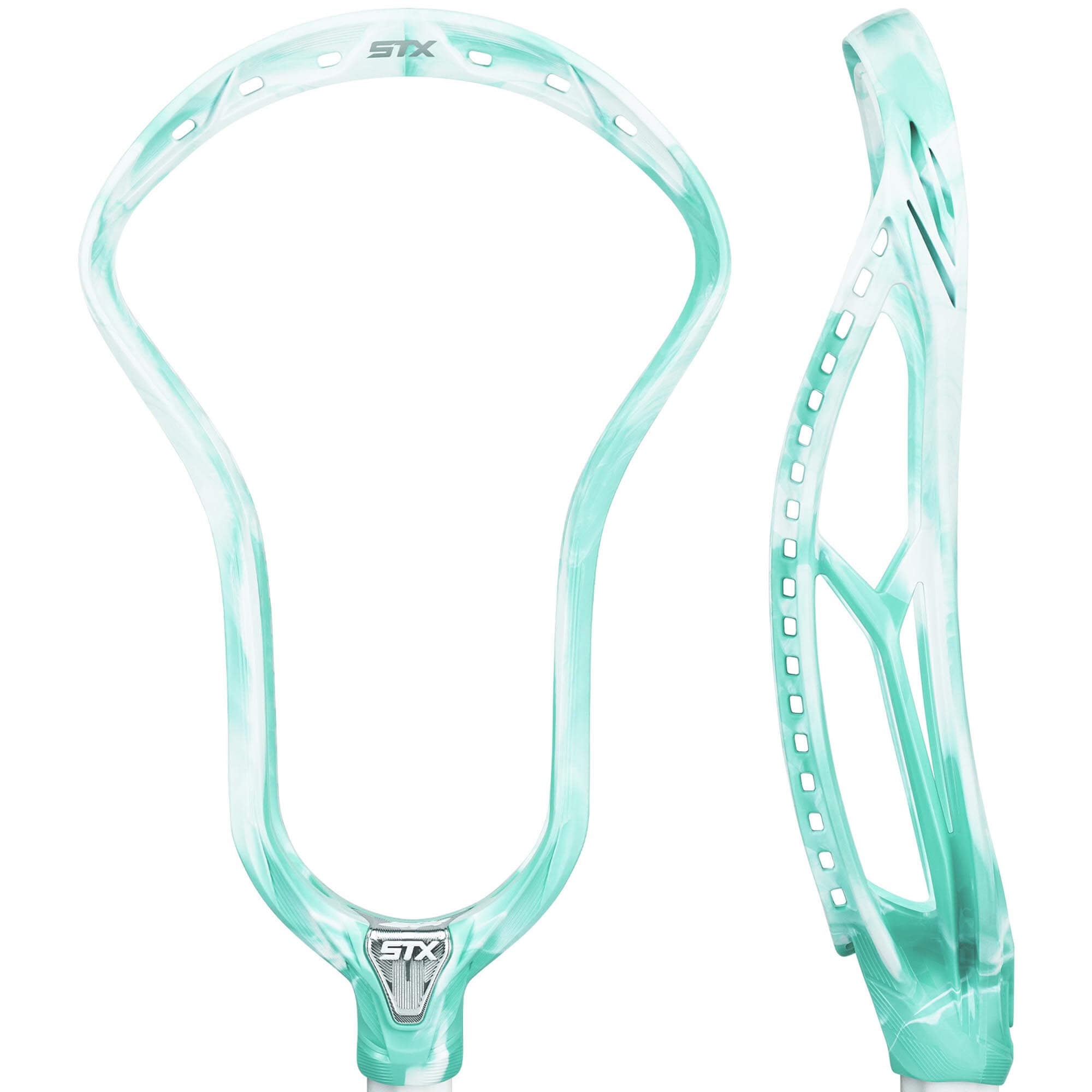 STX Surgeon 2K Mint White Marble Lacrosse Head | Top String Lacrosse