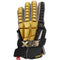 STX Surgeon RZR2 LE Black/Gold Lacrosse Gloves | Top String Lacrosse