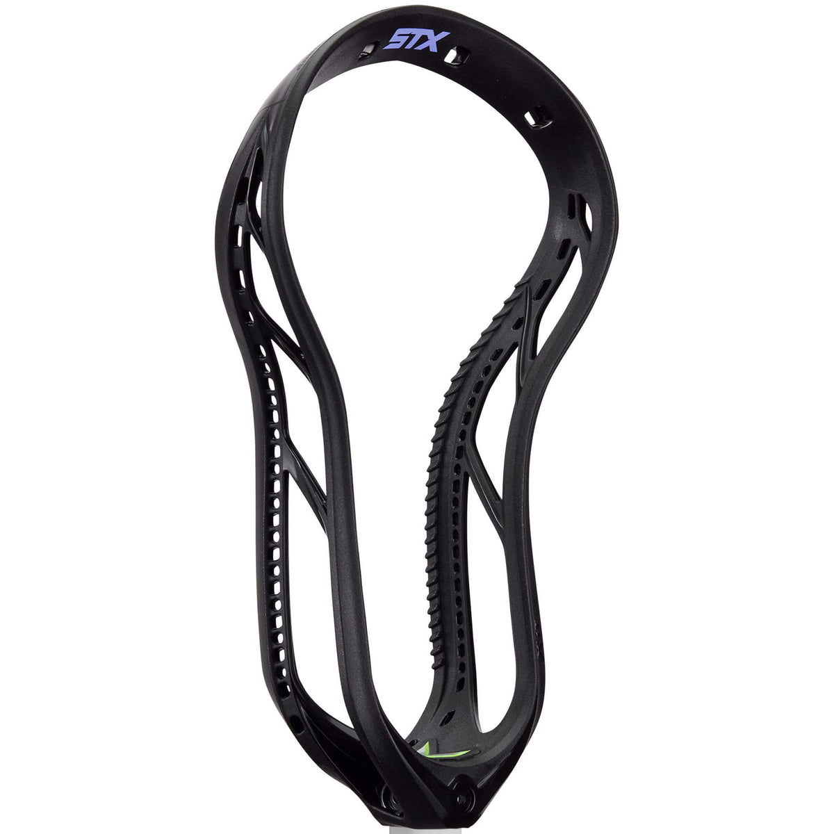 STX X-It STIFF Limited Edition Black Lacrosse Head | Top String Lacrosse
