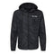 Top String Lacrosse Lightweight Windbreaker Full-Zip Jacket - Black Camo