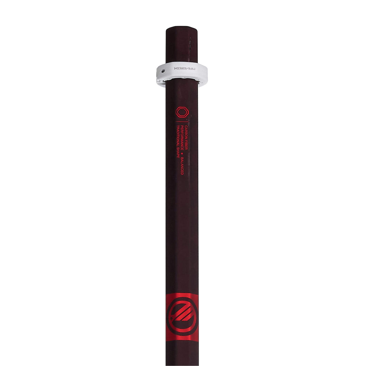 Maverik FLT 165 LE Red/White Fade Attack Lacrosse Shaft | Top String Lacrosse