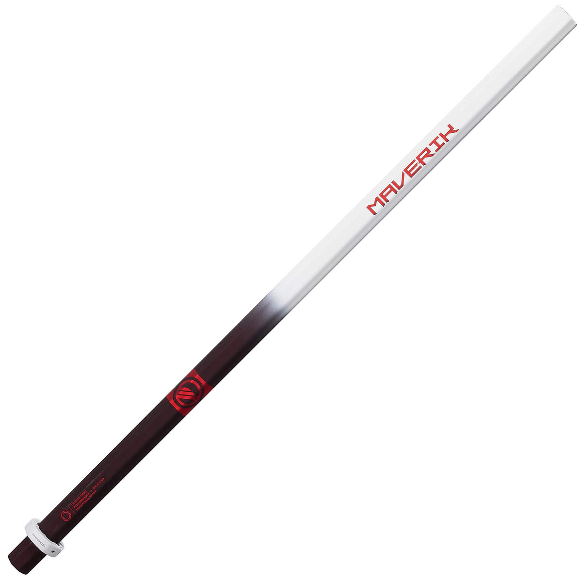 Maverik FLT 165 LE Red/White Fade Attack Lacrosse Shaft | Top String Lacrosse