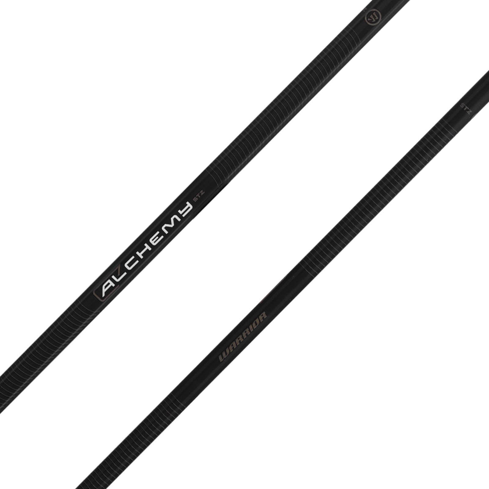 Warrior Alchemy STZ Lacrosse Attack Shaft - Black | Top String Lacrosse