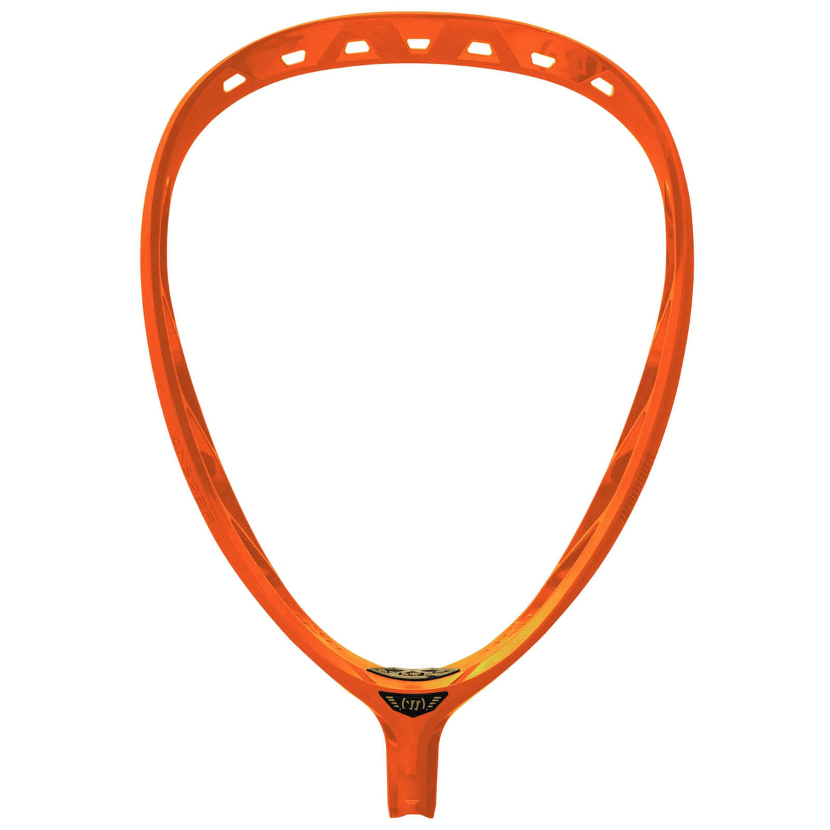 Warrior Answer LE Cabin Fever Orange Goalie Lacrosse Head | Top String Lacrosse