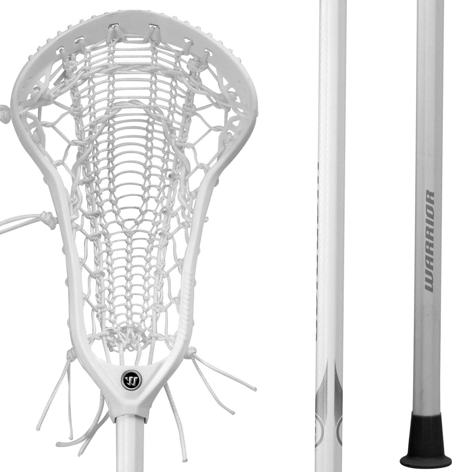 Warrior Anthem Pro Valkyrie Pocket Composite Complete Women's Lacrosse Stick - White | Top String Lacrosse