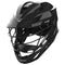 Warrior Burn X Lacrosse Helmet - Black - Black Mask | Top String Lacrosse