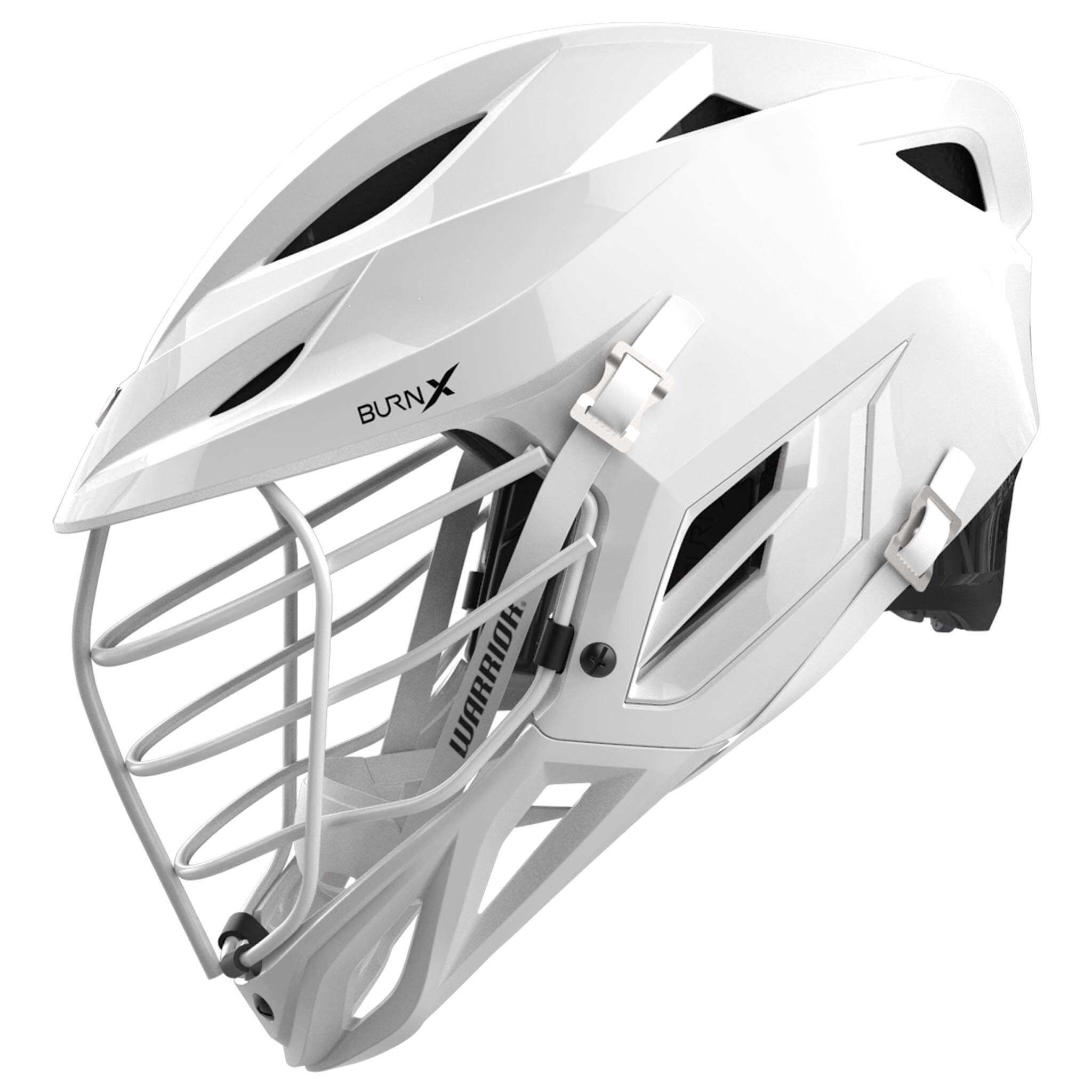 Lacrosse warrior helmet model W 1004 orders straps not included.