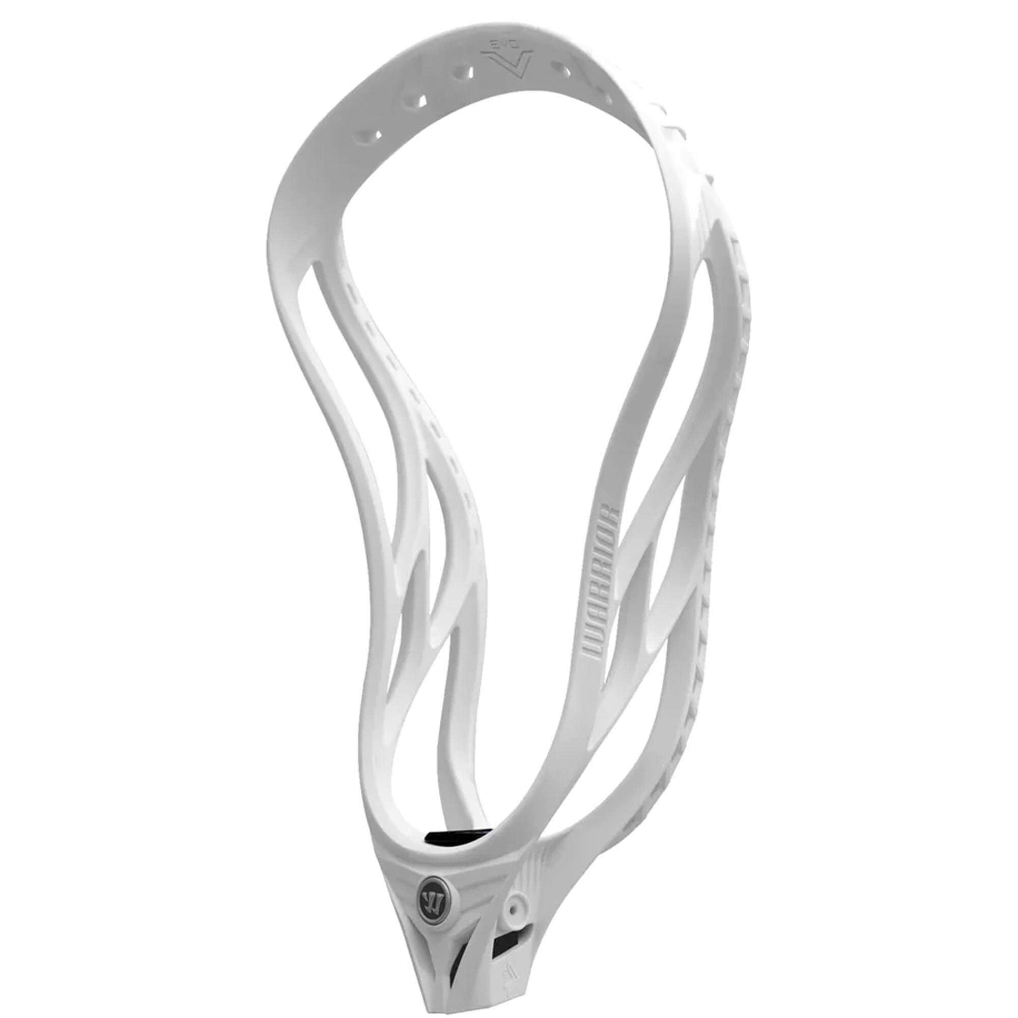 Warrior Evo V Lacrosse Head - White | Top String Lacrosse