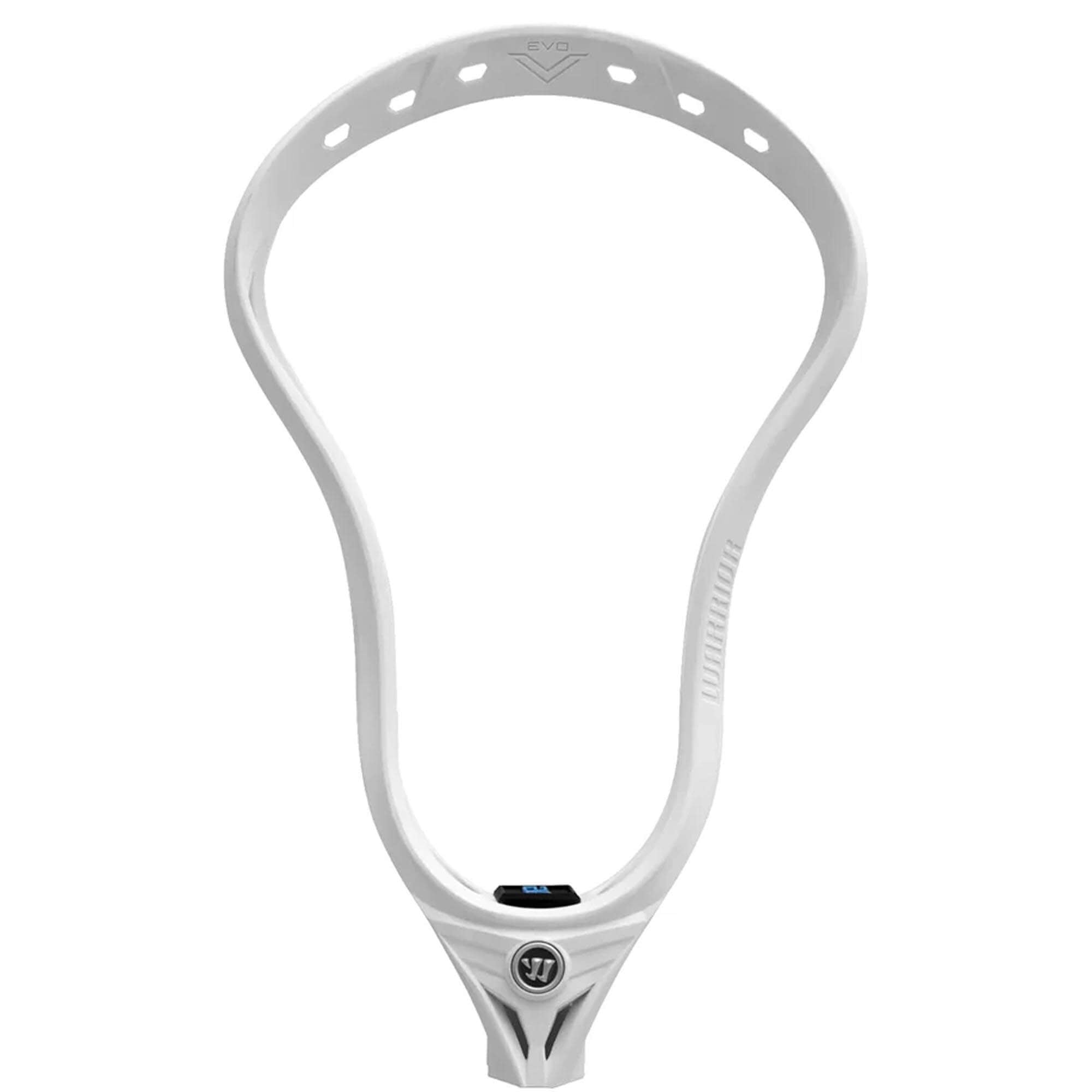 Warrior Evo V Lacrosse Head - White | Top String Lacrosse