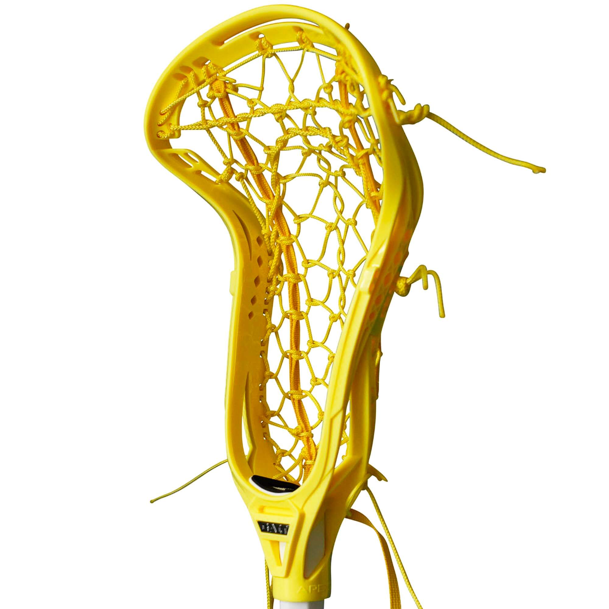 Gait Apex 2 Women's Lacrosse Head - Flex Mesh - yellow | Top String 