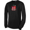 Red Hots National Lacrosse Champion Premium Classic Long Sleeve T-Shirt - Black - Top String Lacrosse