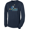 MYLA - Adult Champion Premium Classic Long Sleeve T-Shirt - Navy