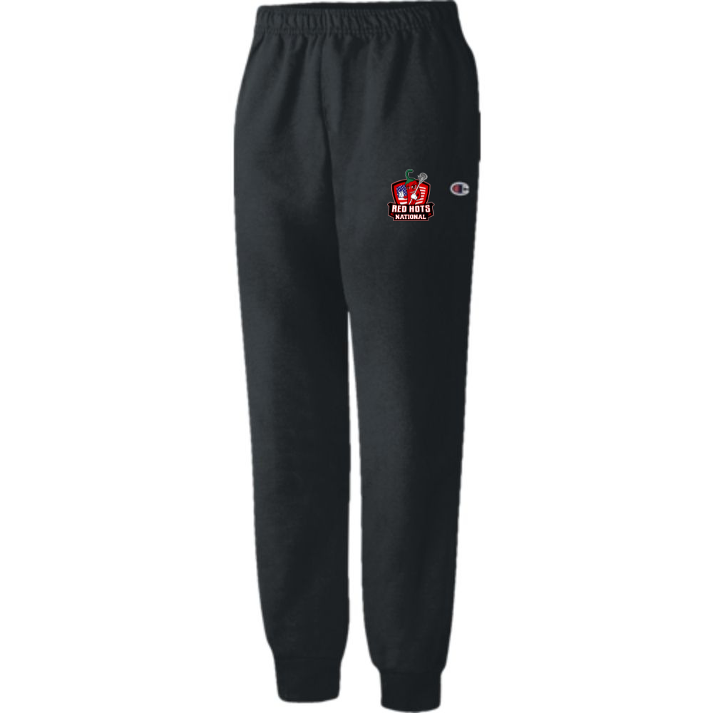 Red Hots National Lacrosse Champion Powerblend Jogger - Black
