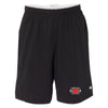 University Lacrosse Champion Cotton Pocket Short - Black