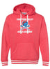 Chartiers Valley Girls J. America - Relay Fleece Hooded Sweatshirt - Red
