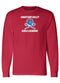 Chartiers Valley Girls Champion - Long Sleeve T-Shirt - Red - Top String Lacrosse