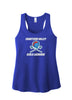 Chartiers Valley Women's Gathered Back Tank - Royal