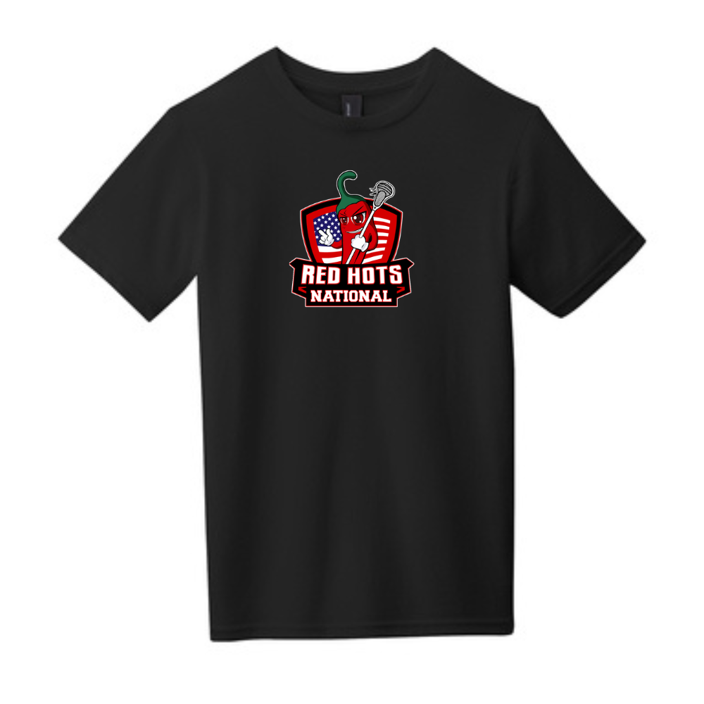 Red Hots National Youth Soft Tee - Black